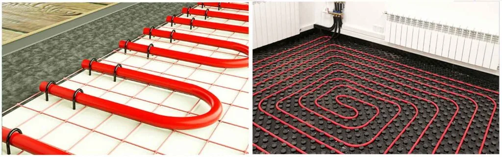 Heating pipelines
